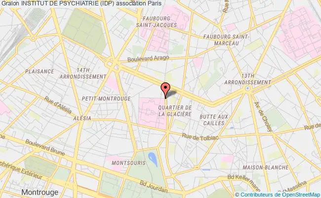 plan association Institut De Psychiatrie (idp) Paris