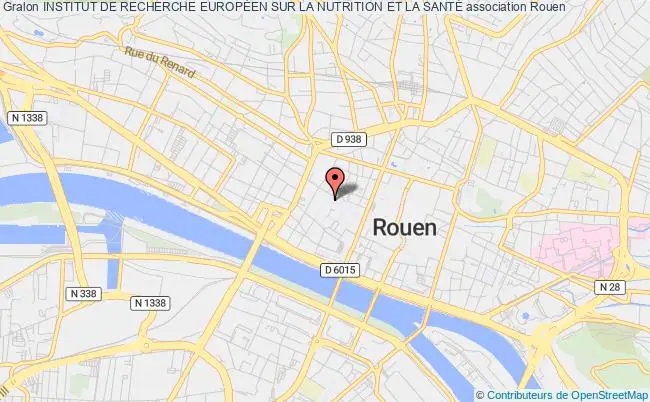 plan association Institut De Recherche EuropÉen Sur La Nutrition Et La SantÉ Rouen