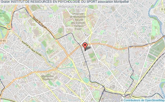 plan association Institut De Ressources En Psychologie Du Sport Montpellier