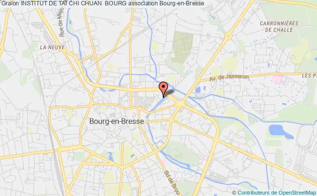 plan association Institut De Tai Chi Chuan  Bourg Bourg-en-Bresse