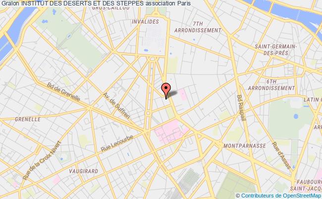 plan association Institut Des Deserts Et Des Steppes Paris