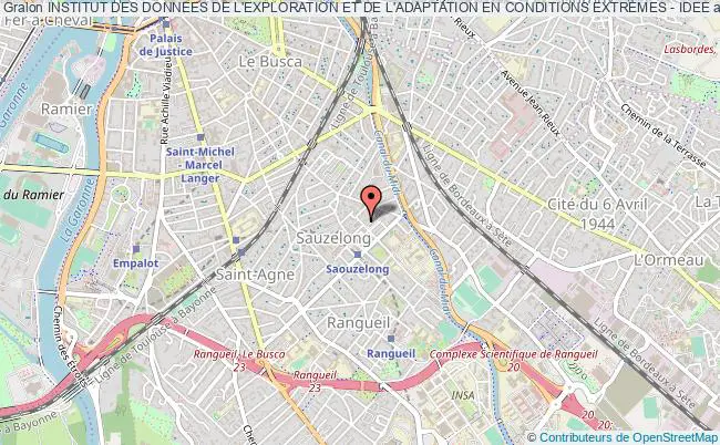 plan association Institut Des Donnees De L'exploration Et De L'adaptation En Conditions Extremes - Idee Toulouse