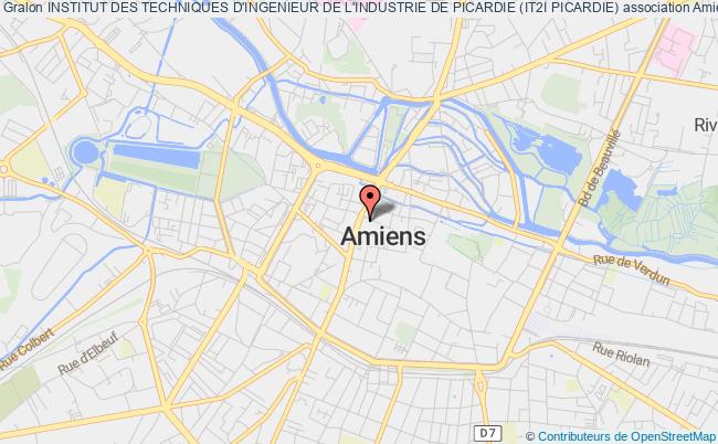 plan association Institut Des Techniques D'ingenieur De L'industrie De Picardie (it2i Picardie) Amiens