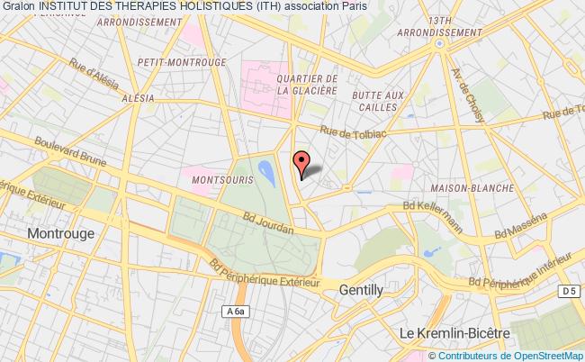 plan association Institut Des Therapies Holistiques (ith) Paris