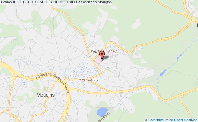 plan association Institut Du Cancer De Mougins Mougins