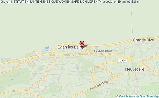 plan association Institut En Sante Genesique Women Safe & Children 74 Évian-les-Bains