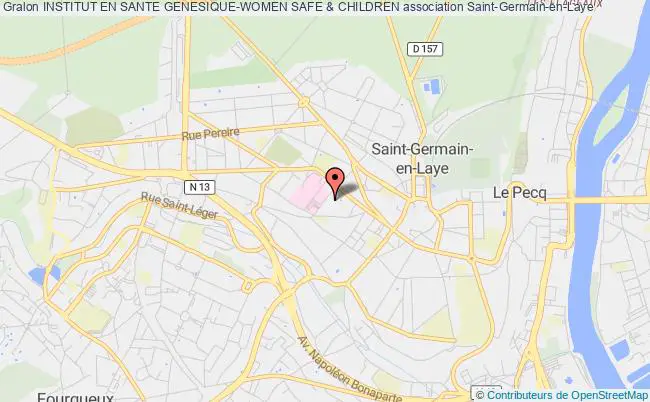 plan association Institut En Sante Genesique-women Safe & Children Saint-Germain-en-Laye