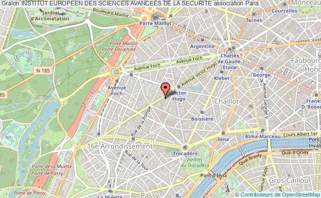 plan association Institut Europeen Des Sciences Avancees De La Securite Paris