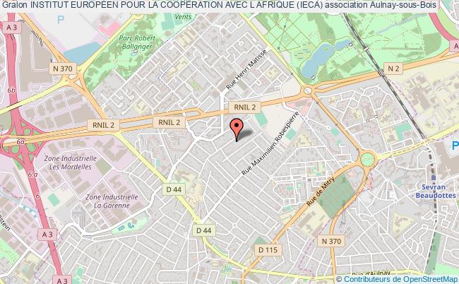 plan association Institut EuropÉen Pour La CoopÉration Avec L Afrique (ieca) Aulnay-sous-Bois