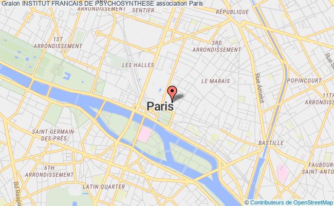 plan association Institut Francais De Psychosynthese Paris