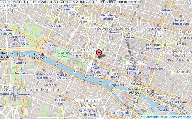 plan association Institut Francais Des Sciences Administratives Paris