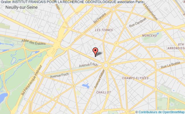 plan association Institut Francais Pour La Recherche Odontologique Paris