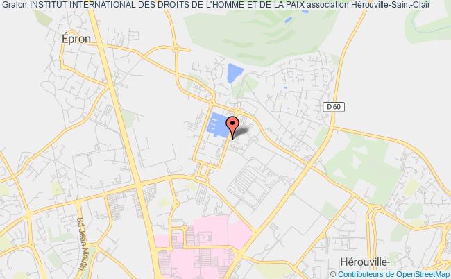 plan association Institut International Des Droits De L'homme Et De La Paix Hérouville-Saint-Clair