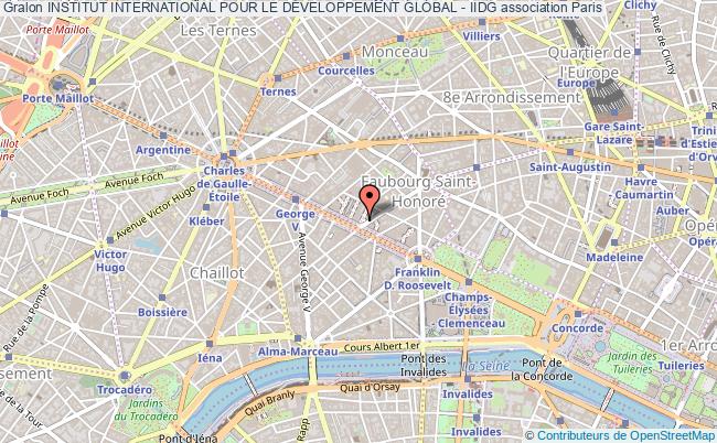 plan association Institut International Pour Le DÉveloppement Global - Iidg Paris