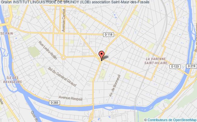 plan association Institut Linguistique De Brunoy (ildb) Saint-Maur-des-Fossés