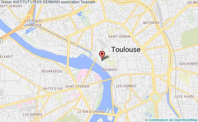 plan association Institut Louis Germain Toulouse