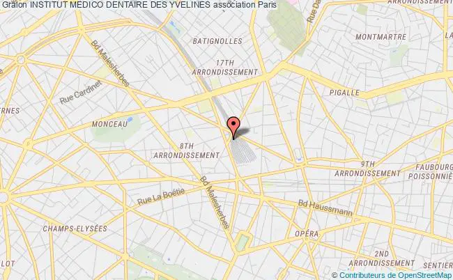 plan association Institut Medico Dentaire Des Yvelines PARIS
