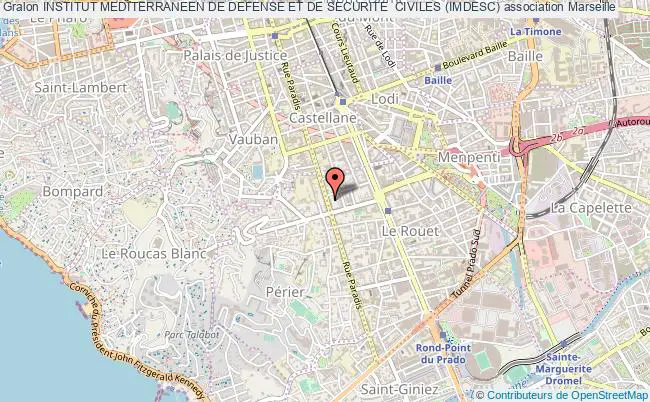 plan association Institut Mediterraneen De Defense Et De Securite  Civiles (imdesc) Marseille