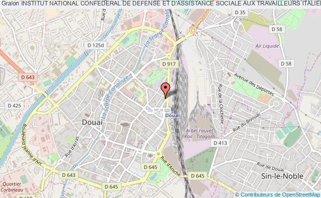INSTITUT NATIONAL CONFEDERAL DE DEFENSE ET D'ASSISTANCE SOCIALE AUX TRAVAILLEURS ITALIENS (INCA-CGIL)