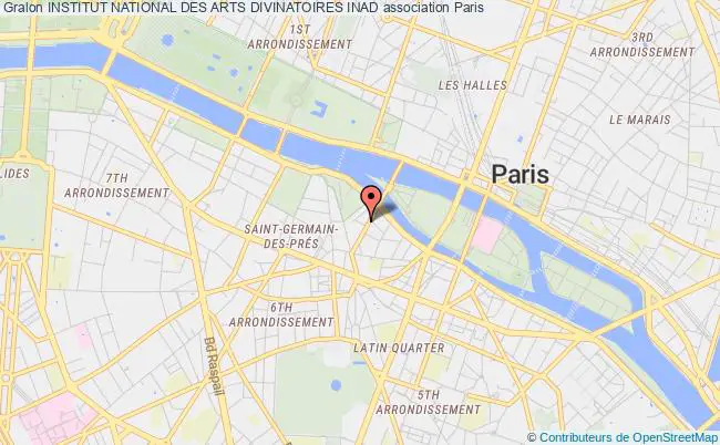 plan association Institut National Des Arts Divinatoires Inad Paris