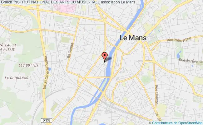 plan association Institut National Des Arts Du Music-hall Le    Mans