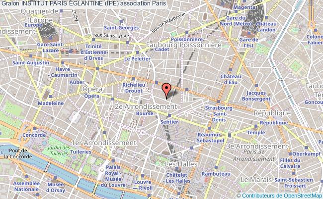 plan association Institut Paris Eglantine (ipe) Paris