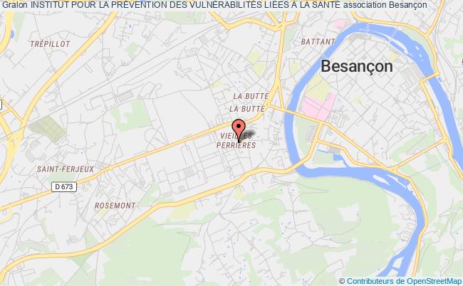 plan association Institut Pour La PrÉvention Des VulnÉrabilitÉs LiÉes À La SantÉ Besançon