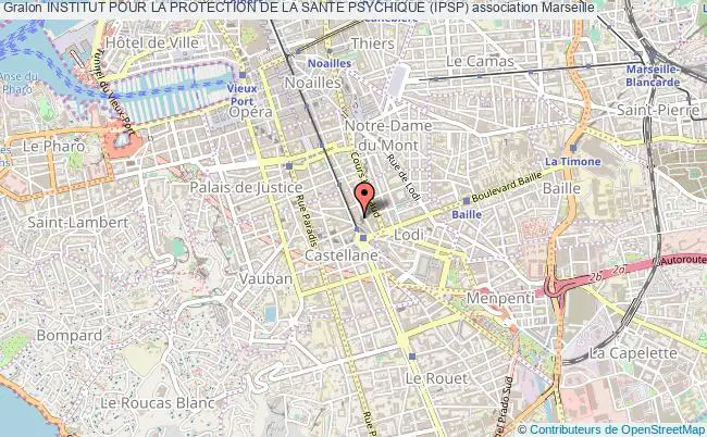 plan association Institut Pour La Protection De La Sante Psychique (ipsp) Marseille 6e
