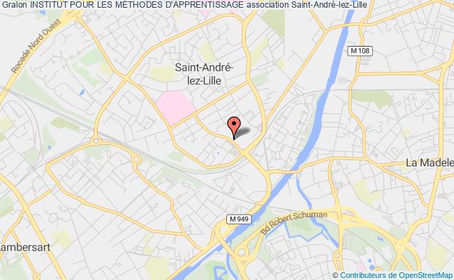 plan association Institut Pour Les MÉthodes D'apprentissage Saint-André-lez-Lille