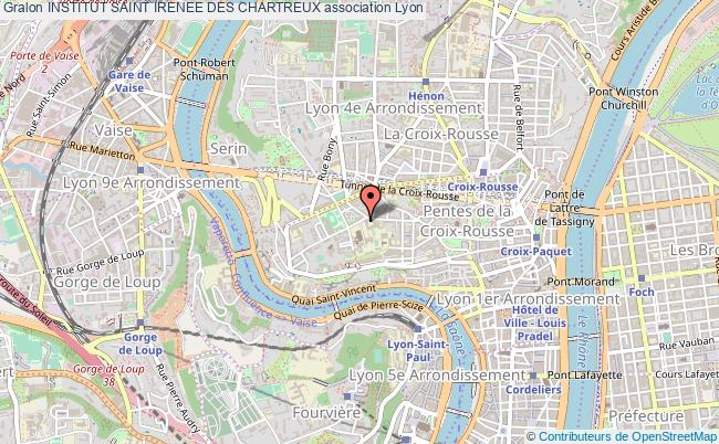 plan association Institut Saint Irenee Des Chartreux Lyon 1