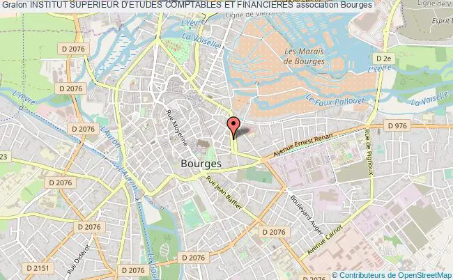 plan association Institut Superieur D'etudes Comptables Et Financieres Bourges