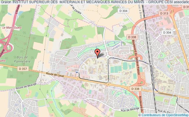 INSTITUT SUPERIEUR DES  MATERIAUX ET MECANIQUES AVANCES DU MANS  - GROUPE CESI