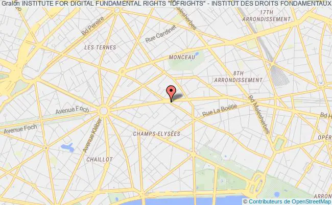 plan association Institute For Digital Fundamental Rights "idfrights" - Institut Des Droits Fondamentaux Du Numerique Paris 8e
