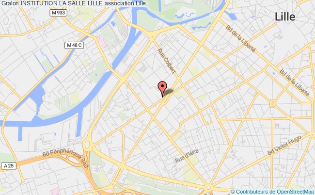 plan association Institution La Salle Lille Lille