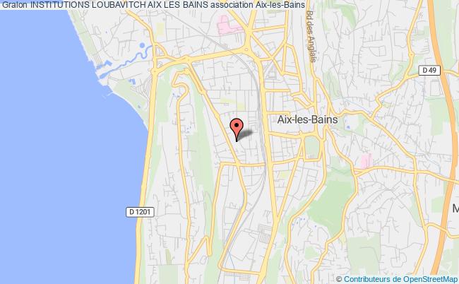 INSTITUTIONS LOUBAVITCH AIX LES BAINS