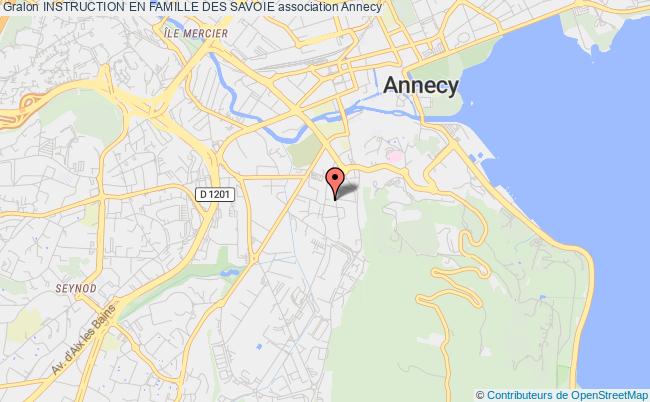 plan association Instruction En Famille Des Savoie Annecy