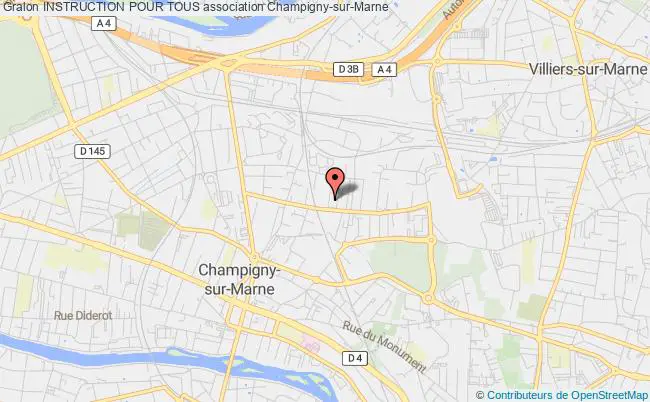plan association Instruction Pour Tous Champigny-sur-Marne