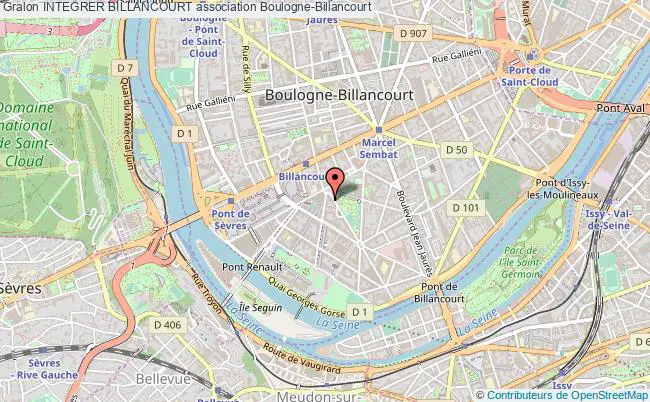plan association Integrer Billancourt Boulogne-Billancourt