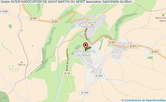 plan association Inter-association De Saint Martin Du Mont Saint-Martin-du-Mont
