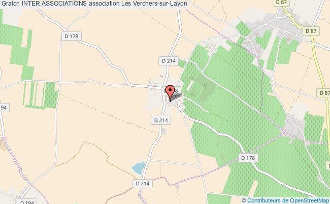plan association Inter Associations Les Verchers-sur-Layon
