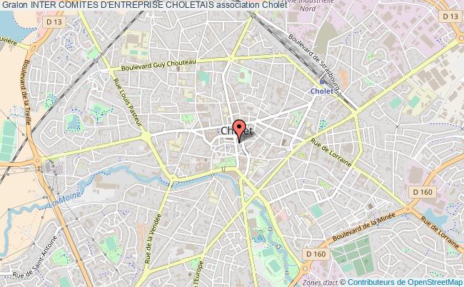 Plan de Cholet - Voyages - Cartes