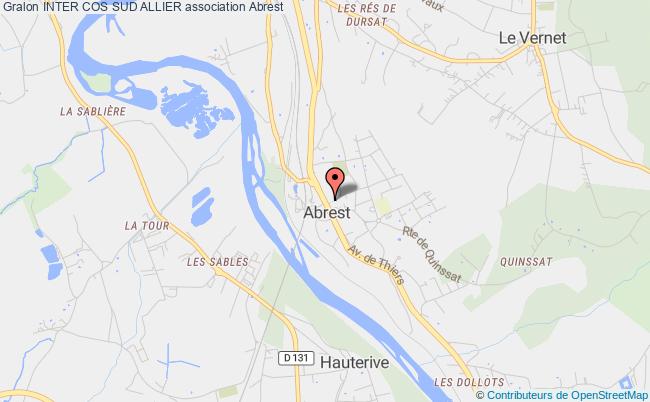plan association Inter Cos Sud Allier Abrest