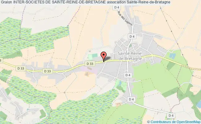 plan association Inter-societes De Sainte-reine-de-bretagne Sainte-Reine-de-Bretagne