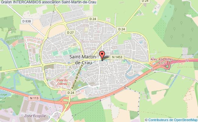 plan association Intercambios Saint-Martin-de-Crau