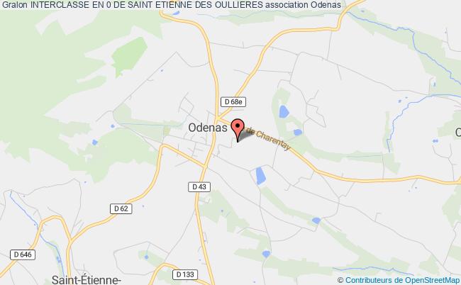plan association Interclasse En 0 De Saint Etienne Des Oullieres Odenas