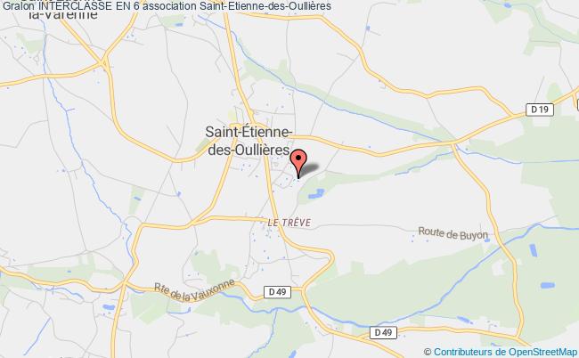 plan association Interclasse En 6 Saint-Étienne-des-Oullières