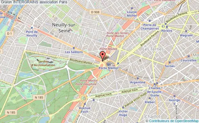 plan association Intergrains Paris 16e