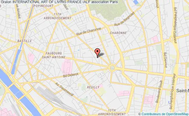 plan association International Art Of Living France Ialf Paris