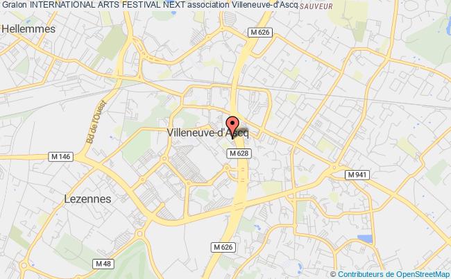 plan association International Arts Festival Next Villeneuve-d'Ascq