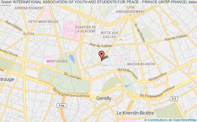 INTERNATIONAL ASSOCIATION OF YOUTH AND STUDENTS FOR PEACE - FRANCE (IAYSP-FRANCE)